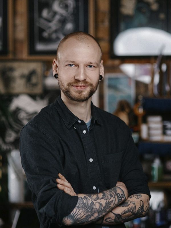 Kristaps Mazurs, Rīgas Tinte, tattoo artist