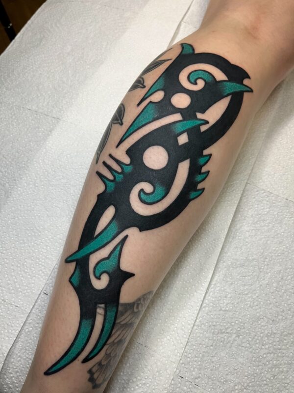 Tribal tetovējums, meistars Austris Briedis, Rīgas Tinte