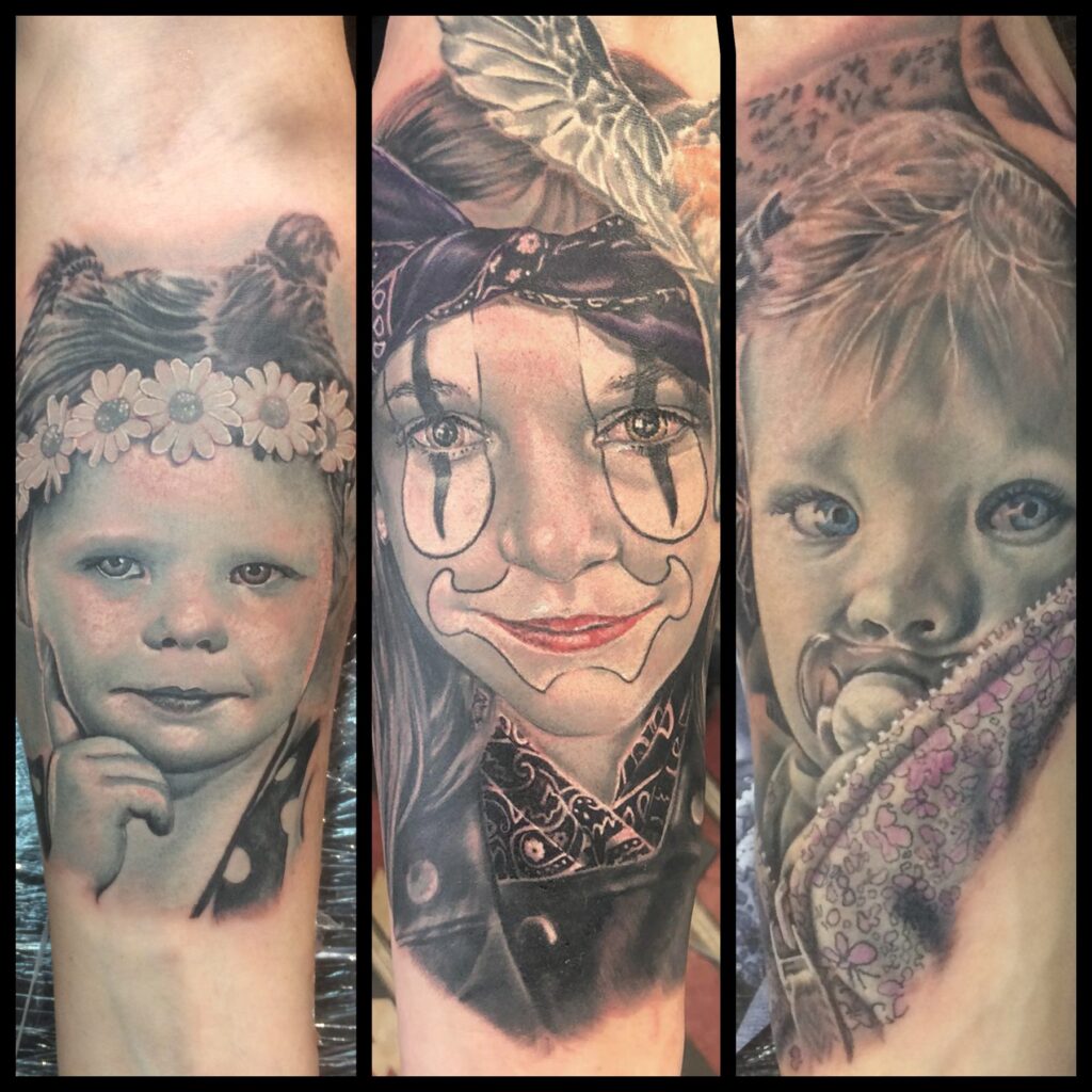 Realistic tattoo by Jānis Kinēns, Rīgas Tinte
