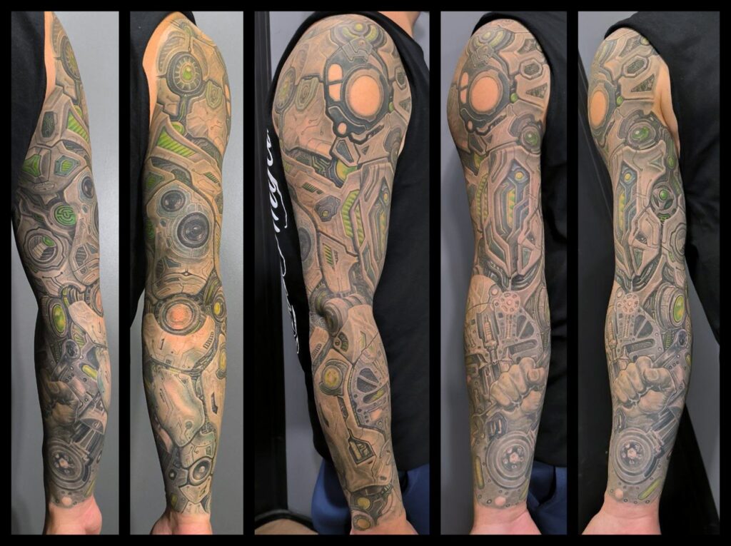 Realistic tattoo by Jānis Kinēns, Rīgas Tinte