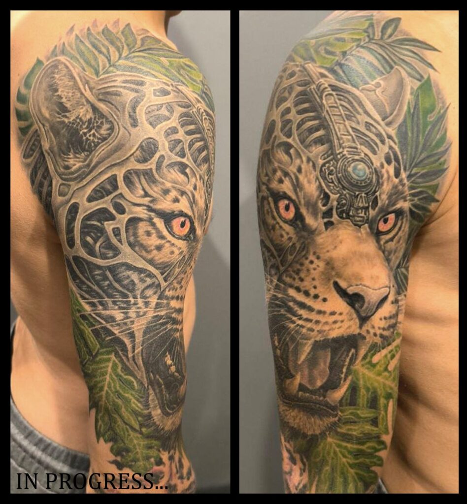 Realistic tattoo by Jānis Kinēns, Rīgas Tinte