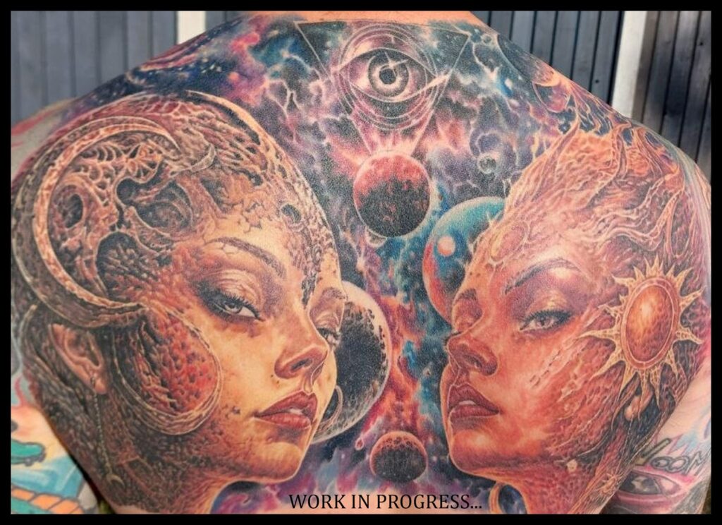 Realistic tattoo by Jānis Kinēns, Rīgas Tinte